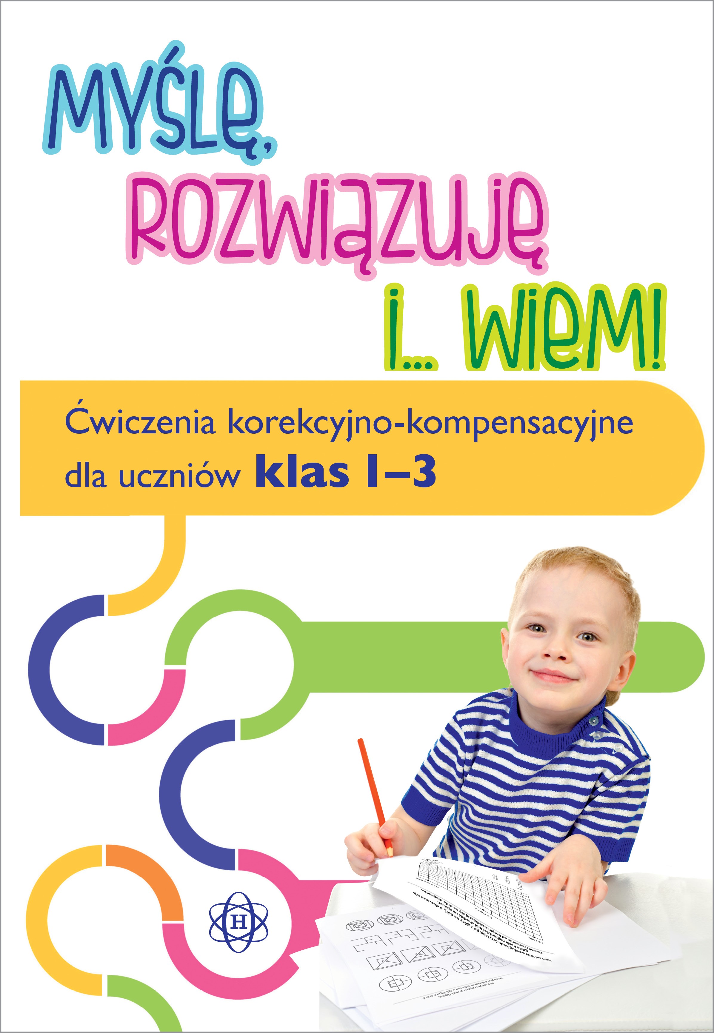 Ćwiczenia korekcyjno-kompensacyjne dla uczniów klas 1–3 Harmonia podręczniki, okładka książki