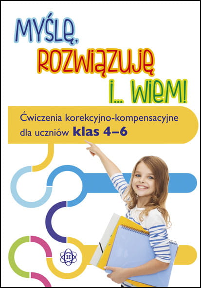 Ćwiczenia korekcyjno-kompensacyjne dla klas 4–6 Harmonia podręczniki, okładka książki