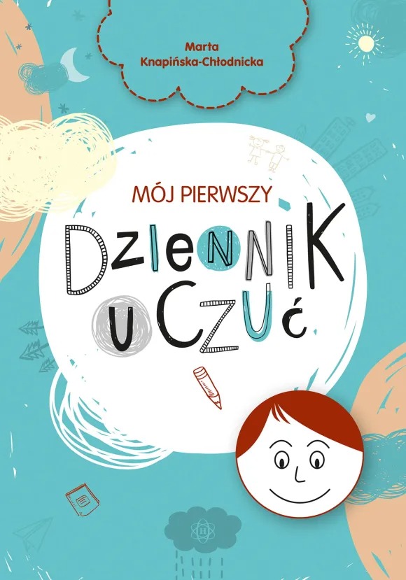 Mój pierwszy dziennik uczuć HARMONIA - książka wspierająca rozwój emocjonalny dzieci