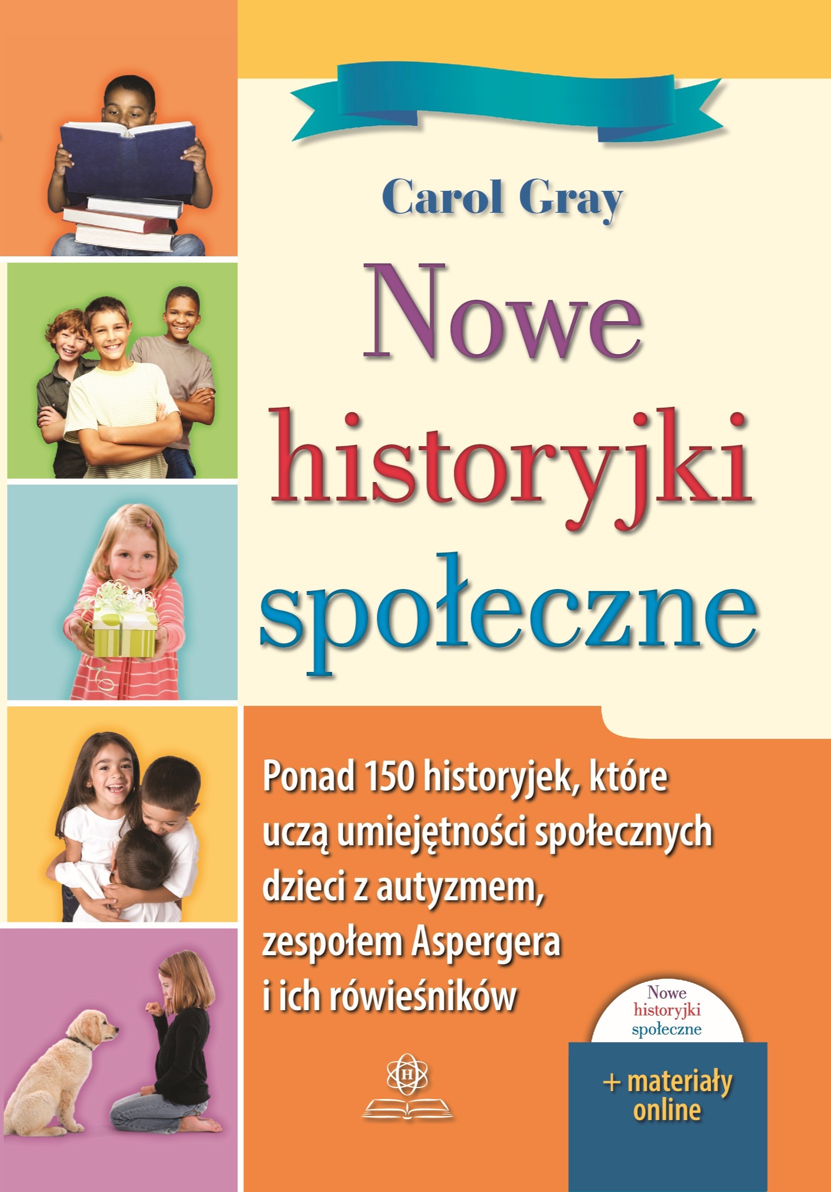 Okładka książki Nowe historyjki społeczne HARMONIA format 293x205x4 mm