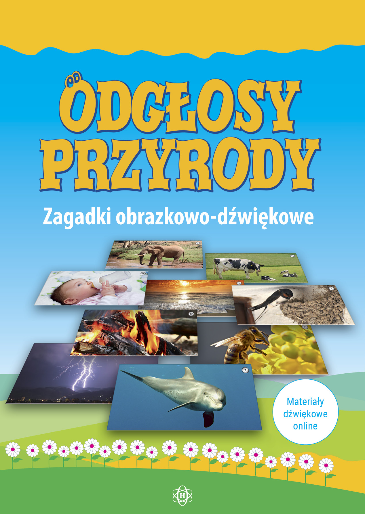 Odgłosy przyrody – zagadki obrazkowo-dźwiękowe HARMONIA, format 305x220 mm