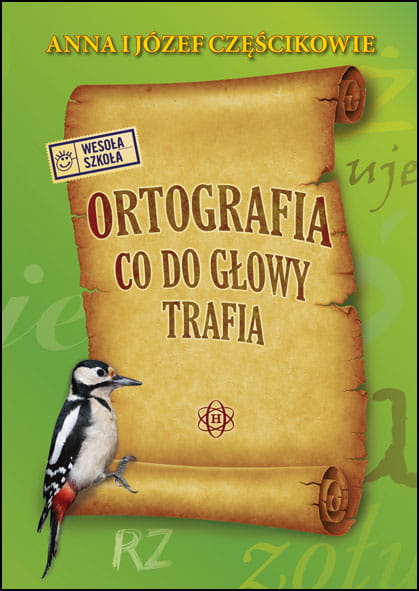 Książka Ortografia, co do głowy trafia wydawnictwa HARMONIA - okładka i ilustracje