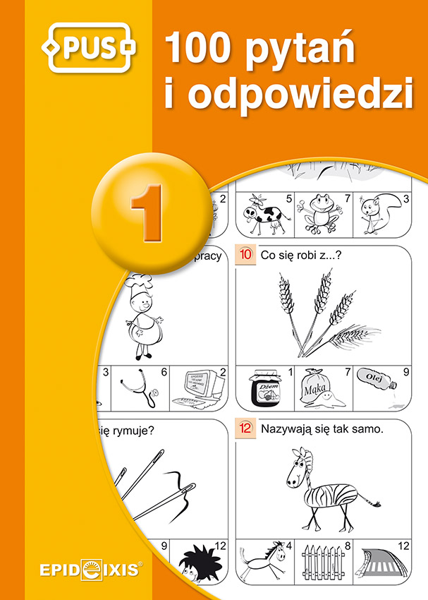 Quiz edukacyjny 100 pytań i odpowiedzi 1 EPIDEIXIS - okładka książki edukacyjnej dla dzieci