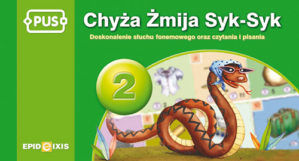 Okładka książeczki PUS Chyża Żmija Syk-Syk 2 wydawnictwa EPIDEIXIS