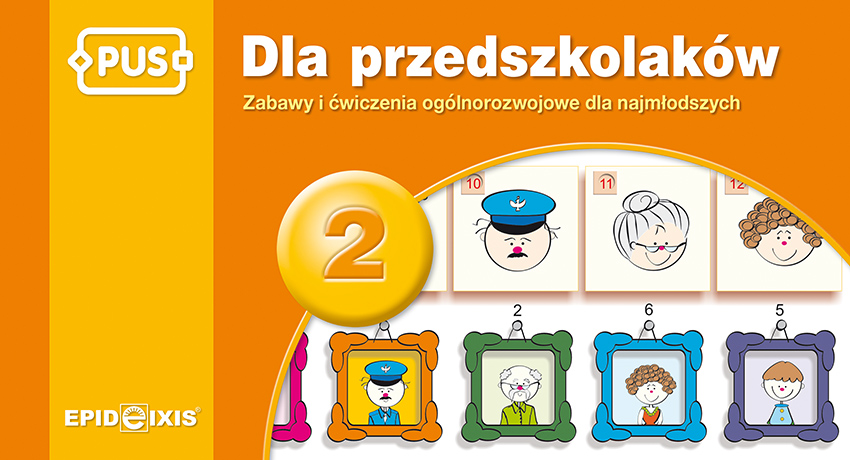 Książeczka PUS Dla przedszkolaków 2 EPIDEIXIS 140x260x11 mm – okładka