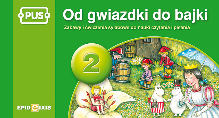 Okładka książeczki PUS Od gwiazdki do bajki 2 – ćwiczenia sylabowe EPIDEIXIS