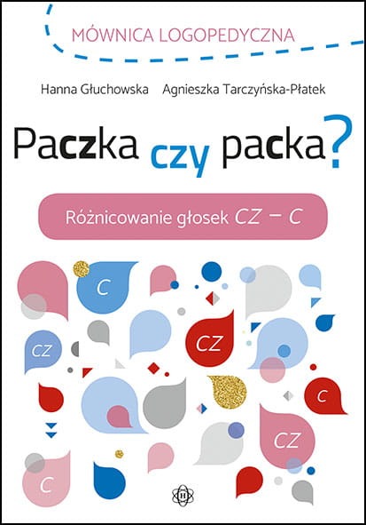 Okładka zeszytu ćwiczeń Mównica Logopedyczna Paczka czy packa? HARMONIA