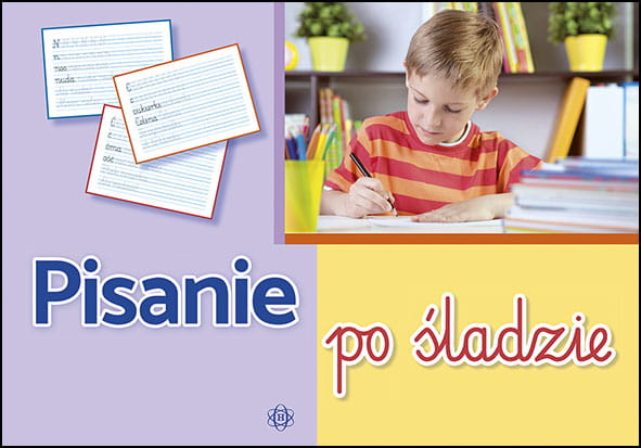 Zeszyt ćwiczeń kaligraficznych Pisanie po śladzie HARMONIA 290x205x3 mm