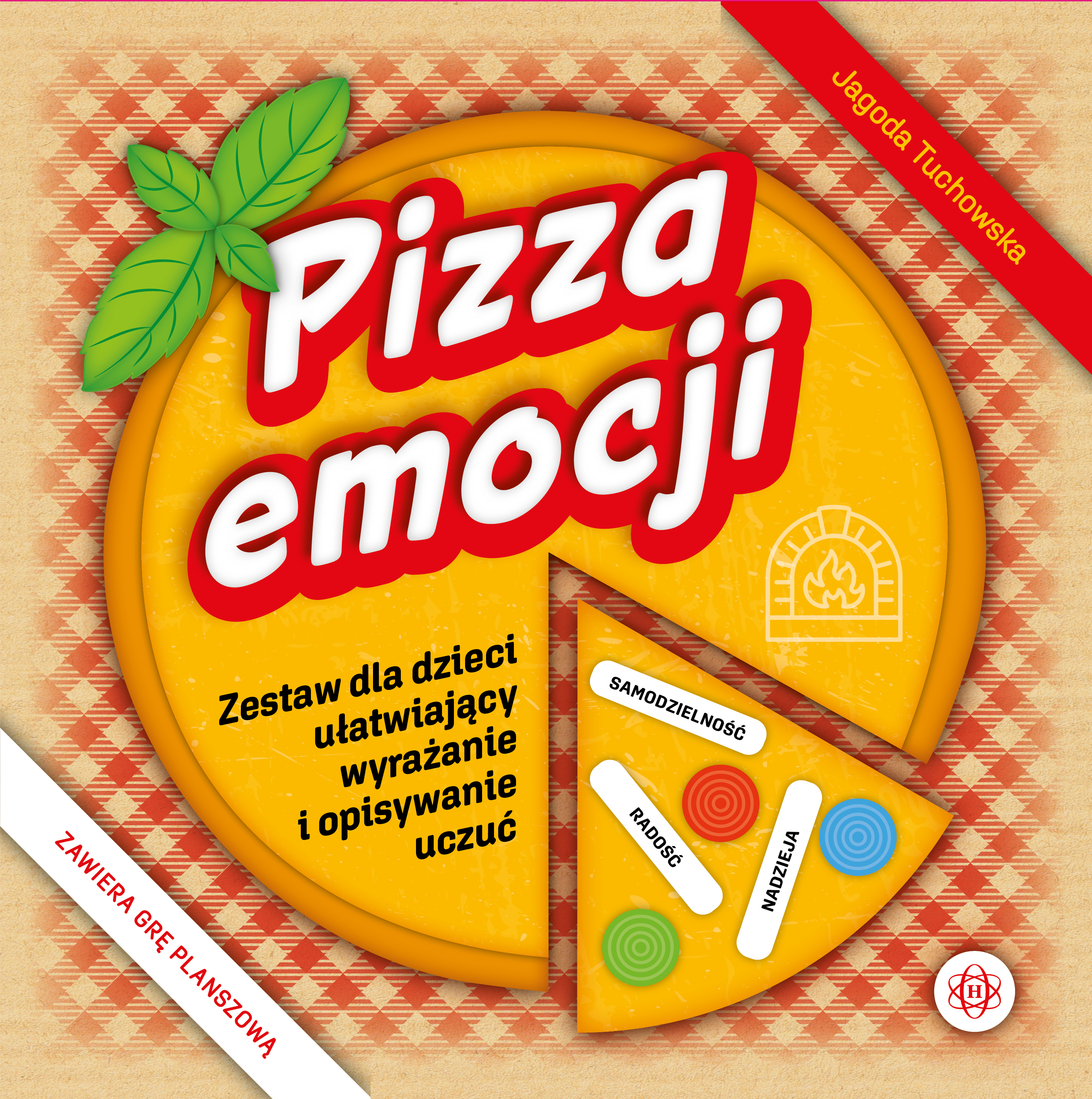 Zestaw terapeutyczny Pizza emocji HARMONIA - elementy do rozpoznawania emocji dla dzieci 6+