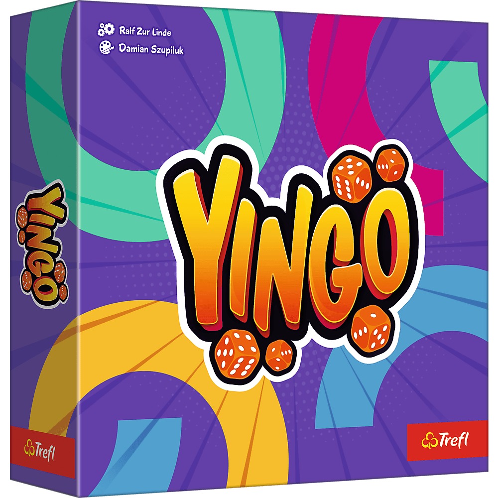 Plansza do gry Yingo – strategiczno-losowa gra Trefl PAP 200x200 mm
