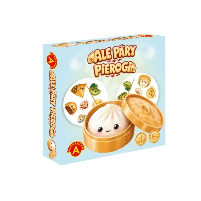 Zestaw 31 kart gry Ale Pary – Pierogi z ilustracjami potraw