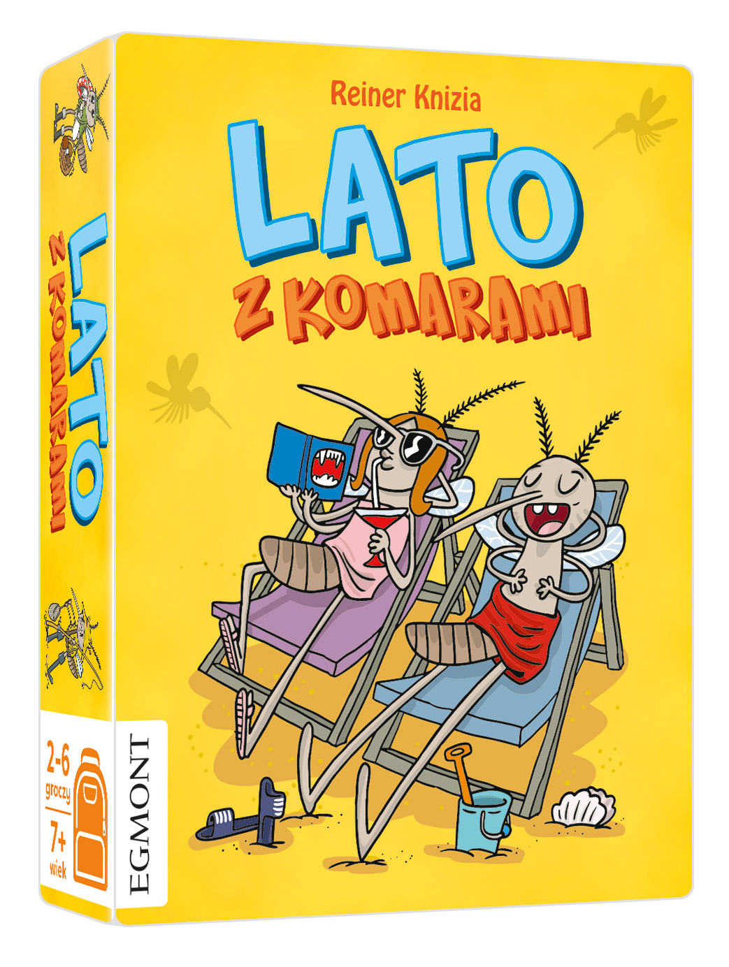 Gra karciana Lato z Komarami Egmont PAP w kompaktowym pudełku