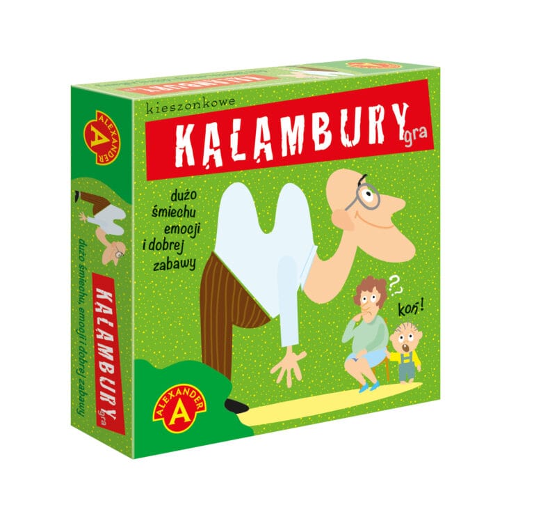 Kalambury ALEXANDER GRY, kieszonkowa rozgrywka w odgadywanie haseł