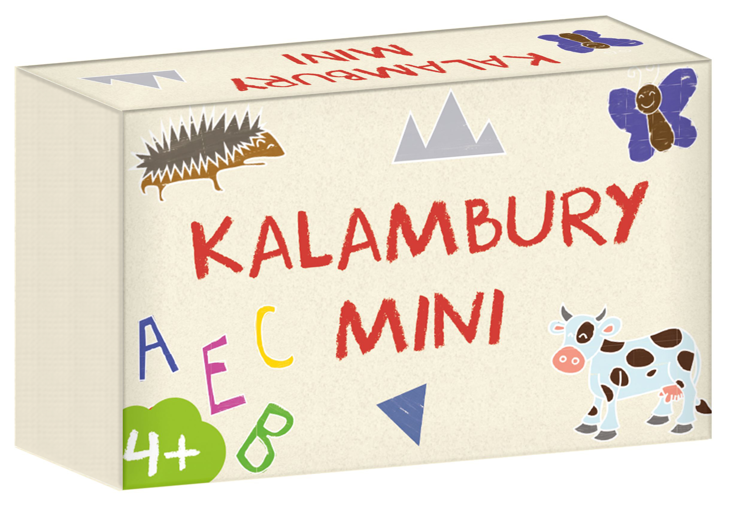 Gra Kalambury Mini KANGUR - kompaktowy zestaw z hasłami i obrazkami dla dzieci 4+
