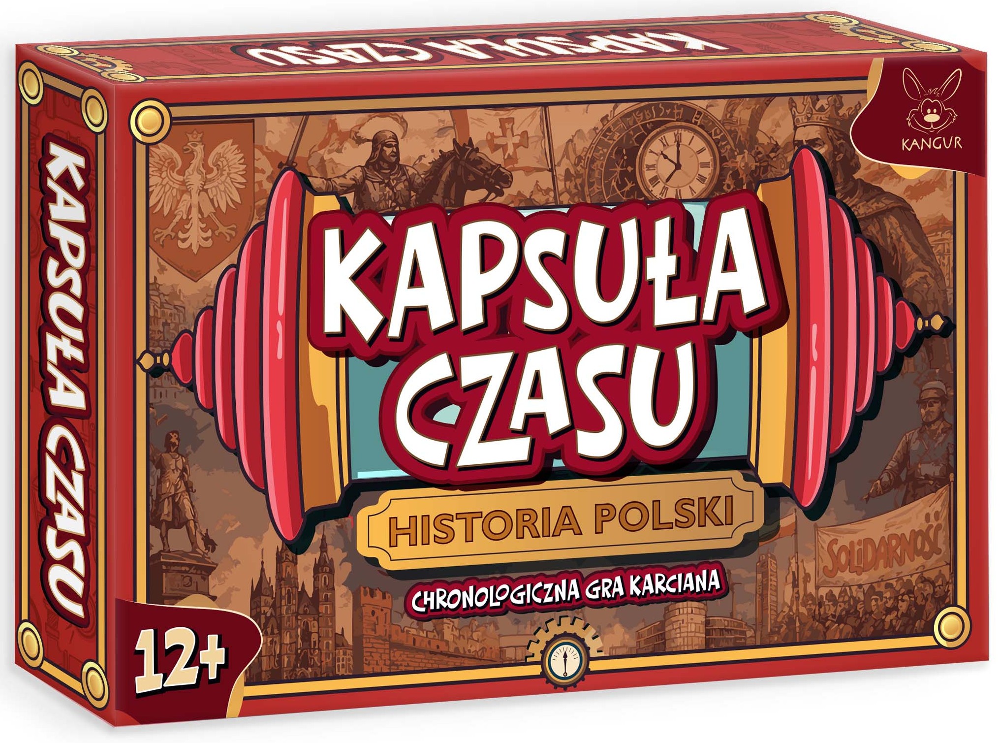 Karty z wydarzeniami w grze Kapsuła Czasu. Historia Polski