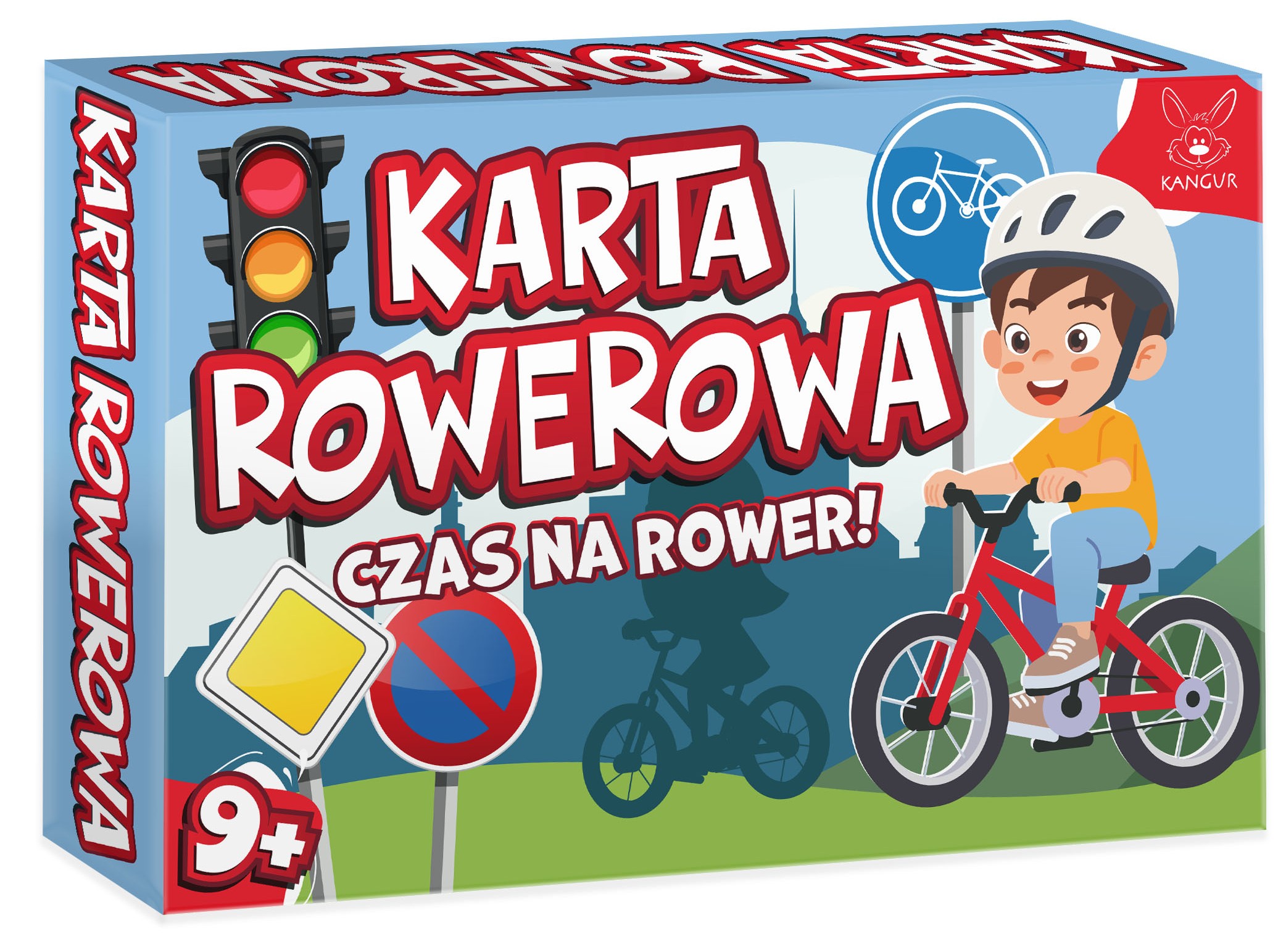 Karty do gry edukacyjnej Karta rowerowa. Czas na rower! KANGUR, widok szczegółów kart