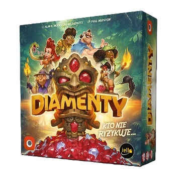 Diamenty 1.5 Portal Games – rodzinna gra planszowa o wyprawie do Jaskini Tacora