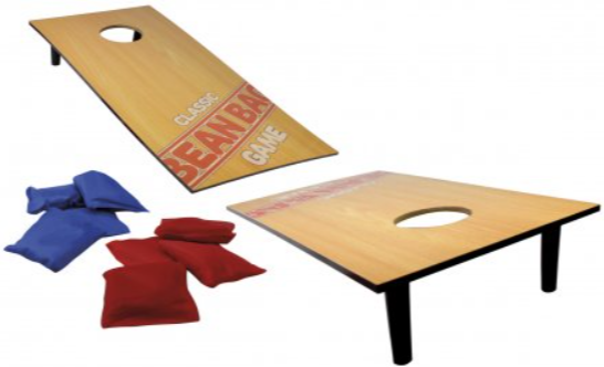 Bean Bag Game TACTIC GAMES – zestaw z dwoma planszami i woreczkami do rzucania