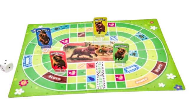 Plansza i elementy gry Kapibary na Start ALEXANDER GRY