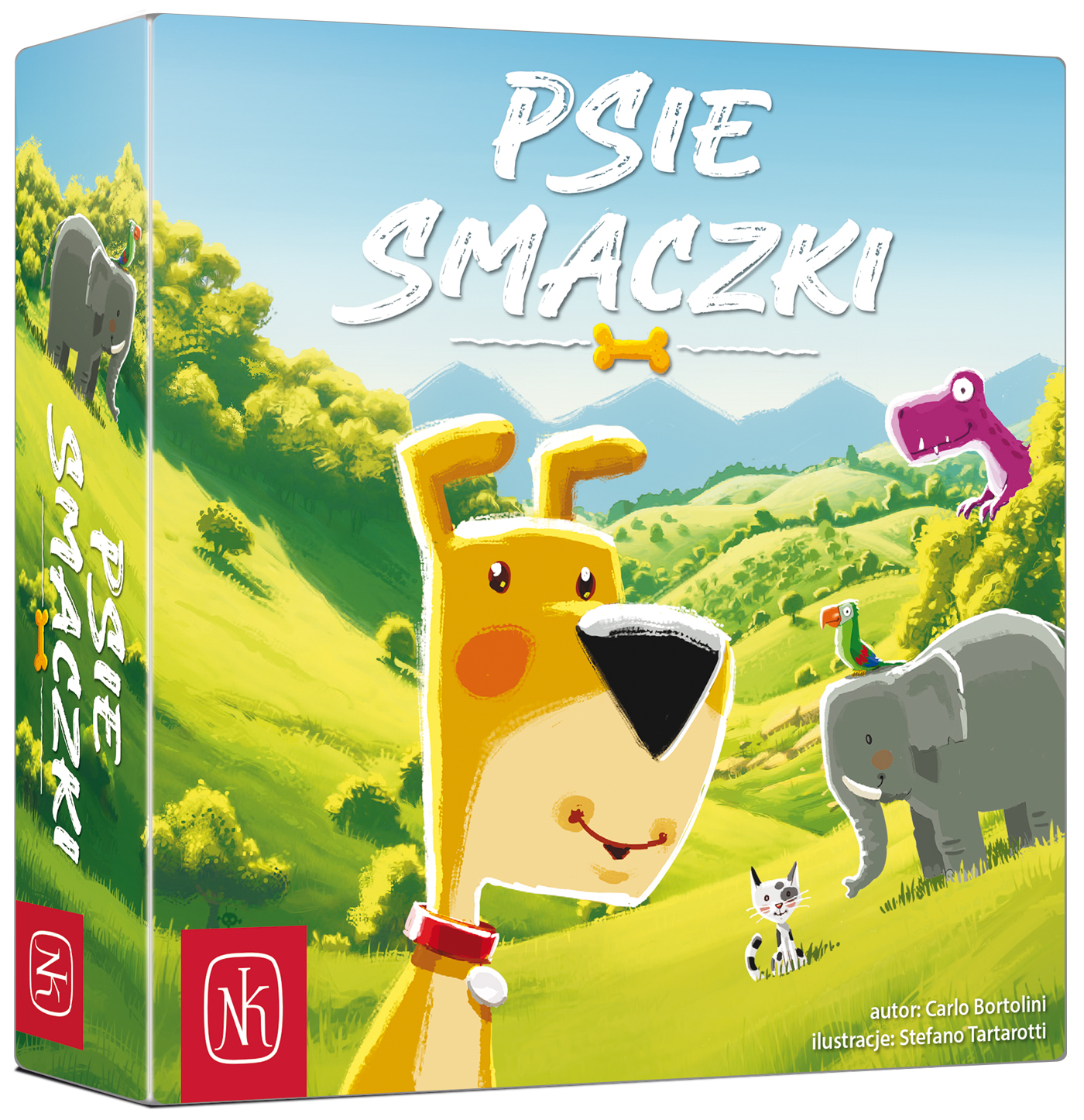 Plansza do gry Psie smaczki marki NASZA KSIĘGARNIA w formacie 135x135x1 mm