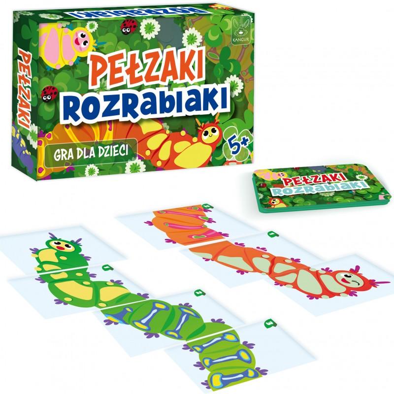 Pełzaki Rozrabiaki kolorowa gra karciana KANGUR