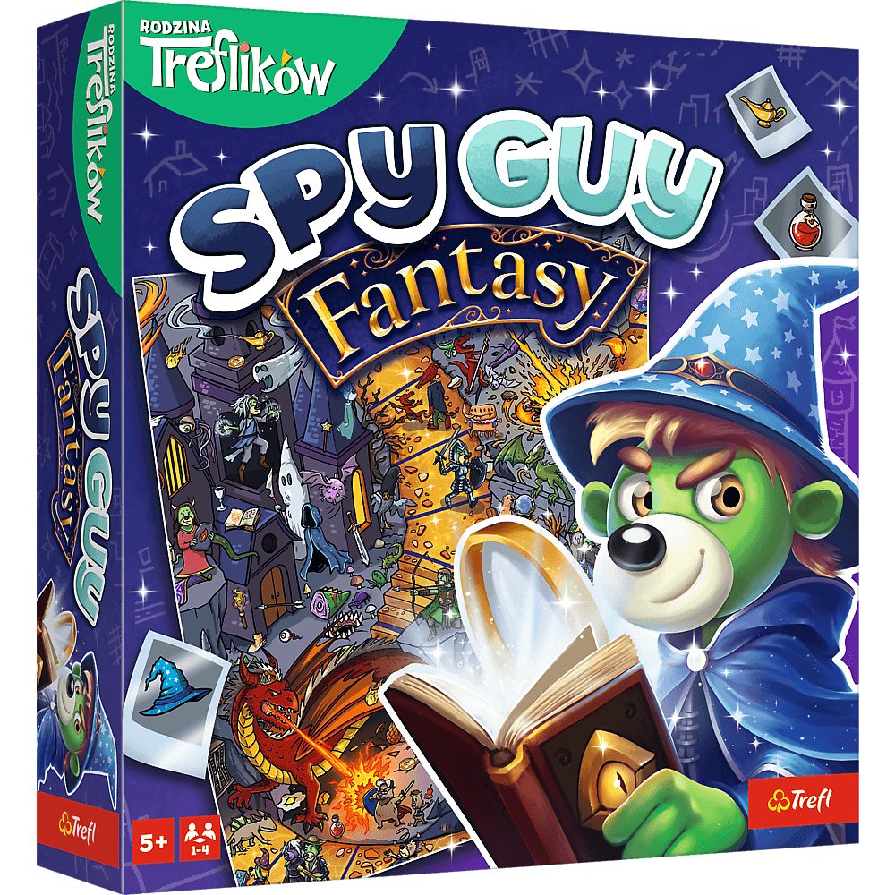 Spy Guy Fantasy Trefl PAP – kooperacyjna gra planszowa w bajkowym świecie magii