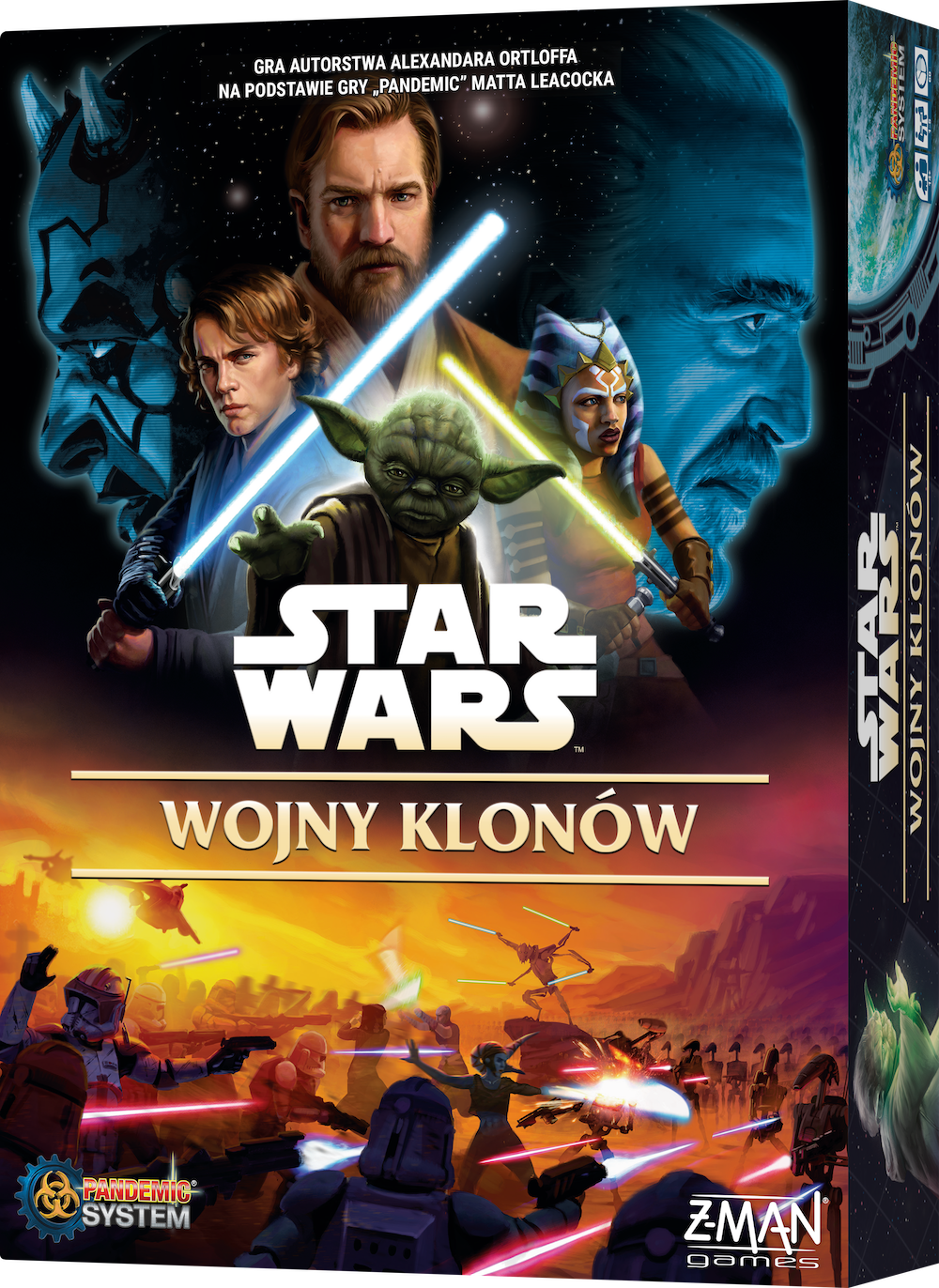 Star Wars: Wojny Klonów REBEL — kooperacyjna gra planszowa dla 1–5 graczy 14+