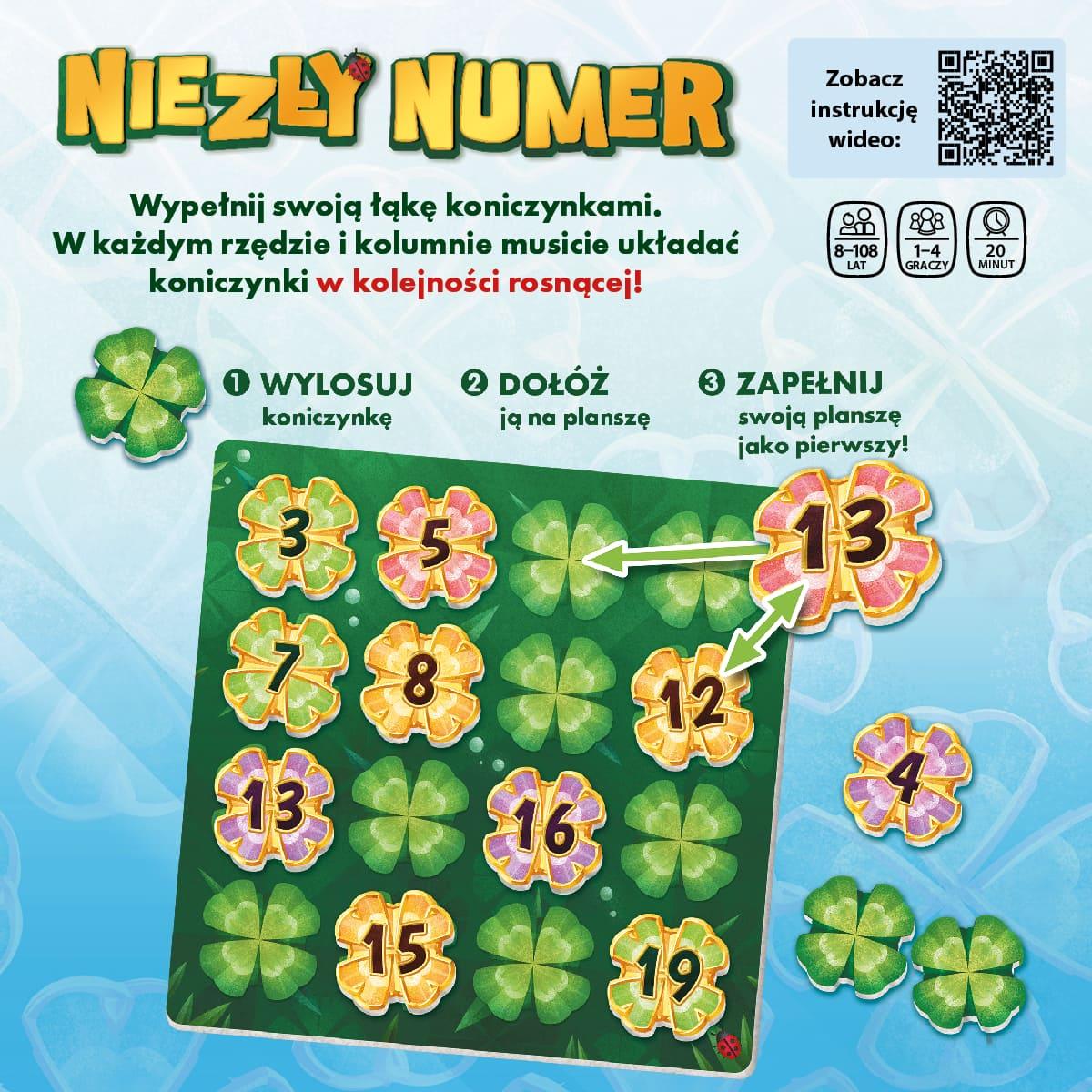 Niezły numer gra planszowa NASZA KSIĘGARNIA - przykładowa rozgrywka i plansze