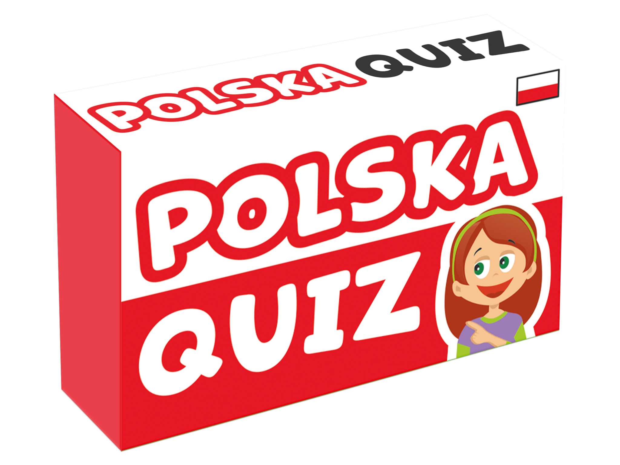 Karty edukacyjne Polska Quiz MINI KANGUR z pytaniami o Polsce