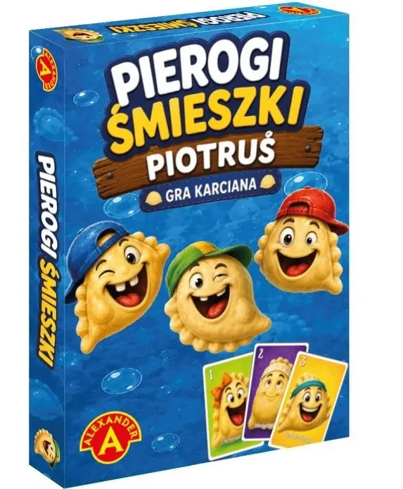 Zestaw kart do gier Piotruś i Memory z wesołymi pierożkami ALEXANDER GRY
