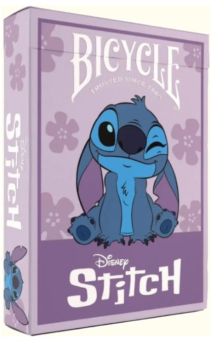 Detal kart Disney Stitch Purple – fioletowa talia z grafiką Sticha