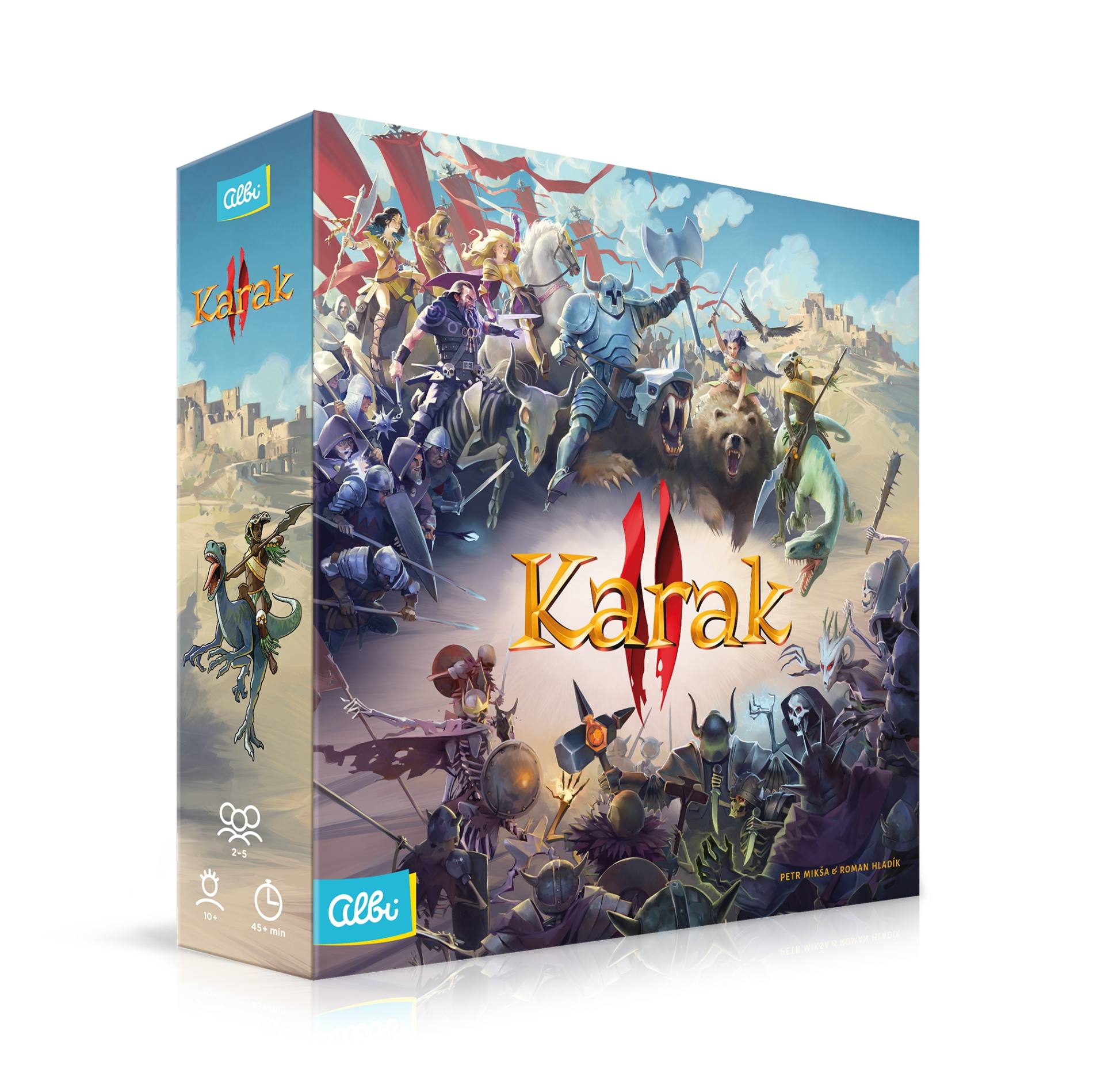Karak 2 ALBI – przygodowa gra planszowa fantasy dla dzieci 10+ i dorosłych