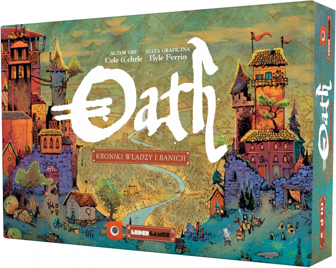 Oath: Kroniki Władzy i Banicji – strategiczna gra planszowa Portal Games