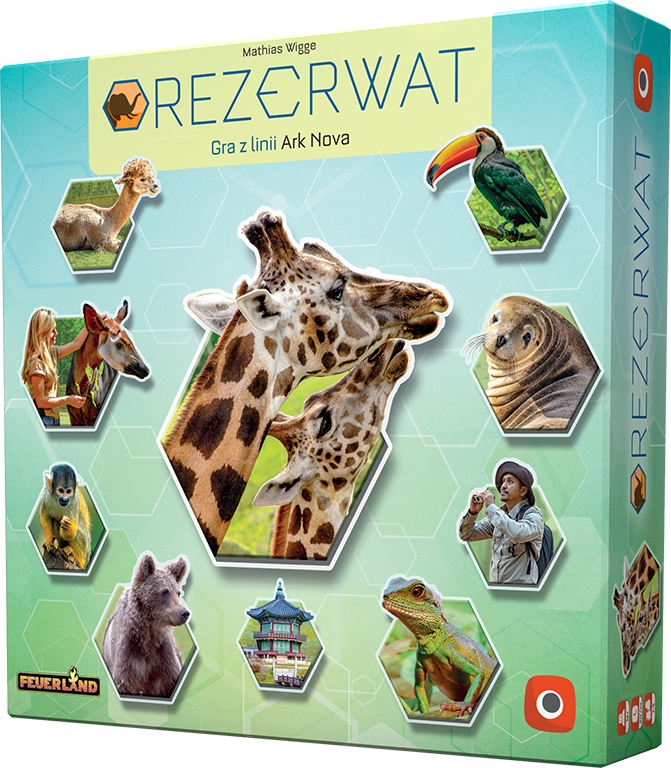 Rezerwat Portal Games – strategiczna gra planszowa o tworzeniu zoo z kafelków
