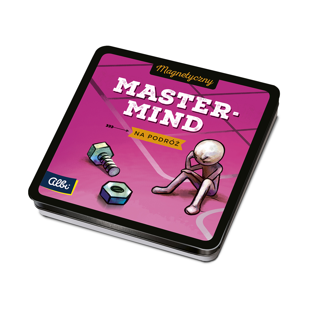 Plansza magnetyczna i elementy gry Mastermind ALBI