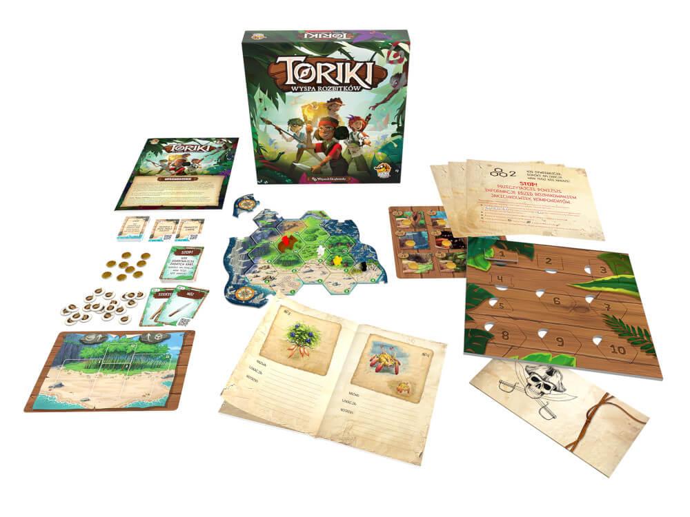 Toriki: Wyspa rozbitków – kooperacyjna gra przygodowa Lucky Duck Games