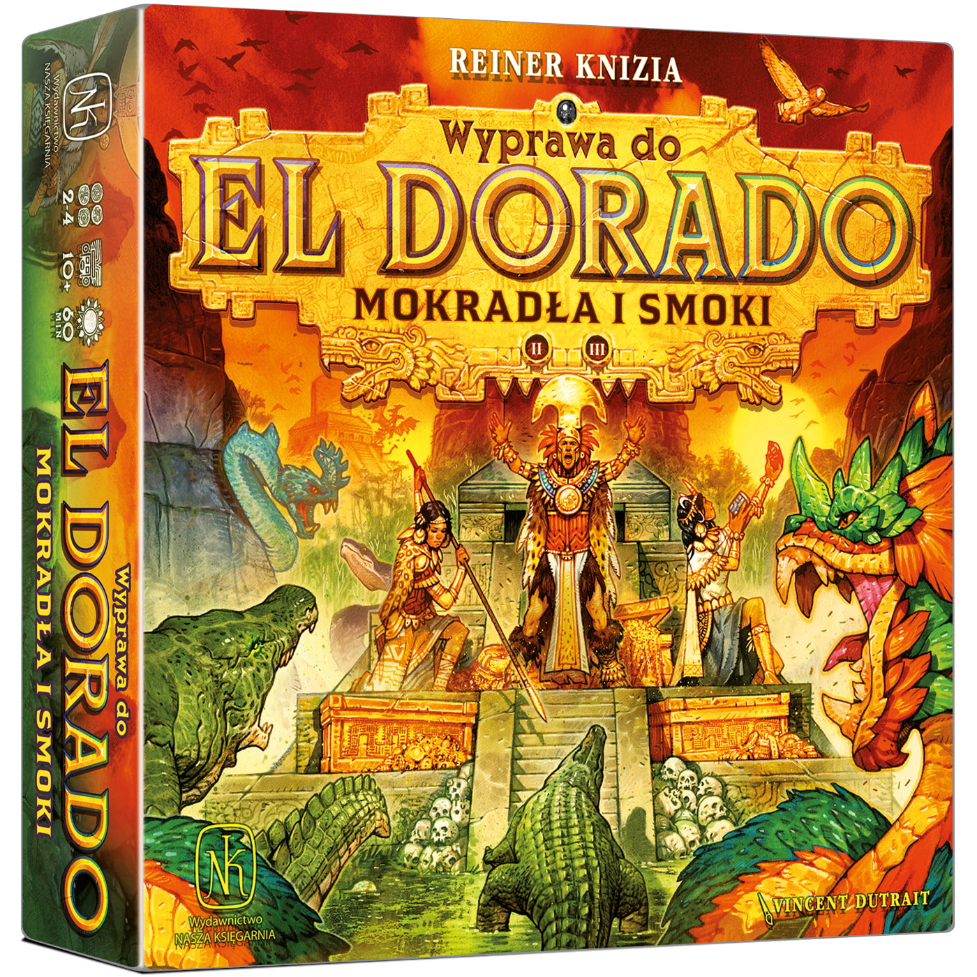 Wyprawa do El Dorado: Mokradła i smoki – strategiczne dodatki NASZA KSIĘGARNIA