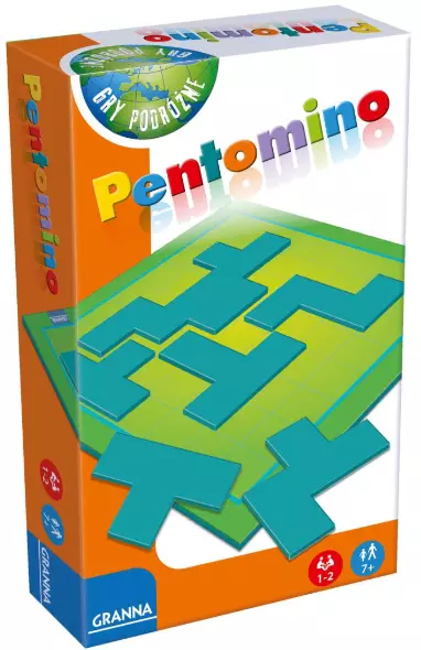 Zestaw elementów Pentomino GRANNA w wersji podróżnej