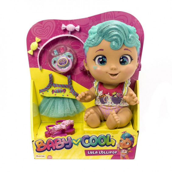 Lalka bobas Baby Cool Lula Lollipop od Magic Box Toys Polska - modowa lalka z akcesoriami