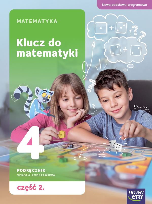 Podręcznik Klucz do matematyki 4 część 2 Nowa Era w miękkiej oprawie