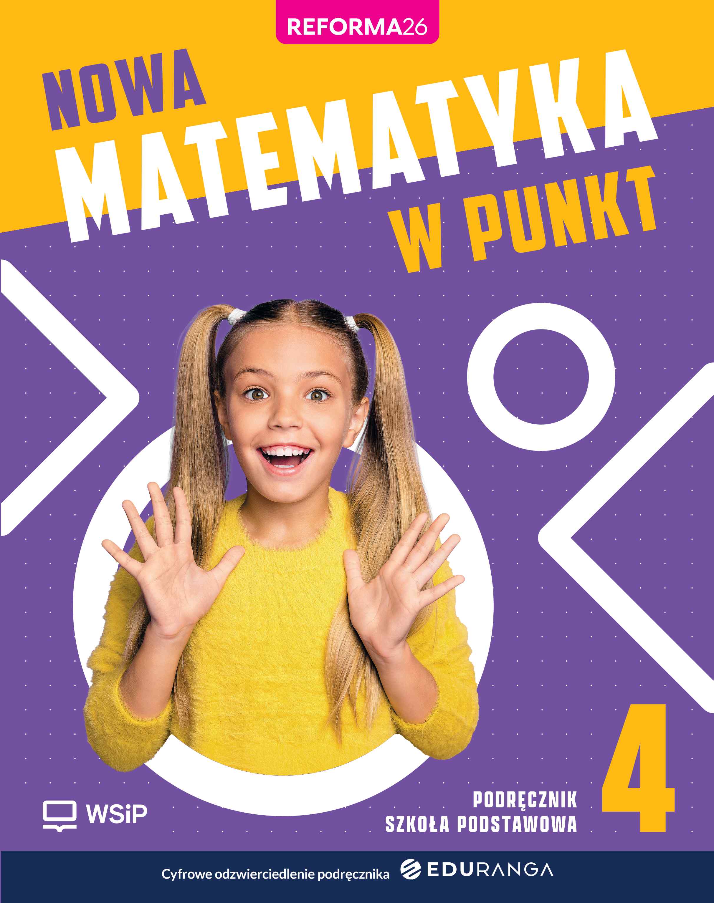Podręcznik NOWA Matematyka w punkt 4 WSIP DOTACJA w formacie 260x205 mm