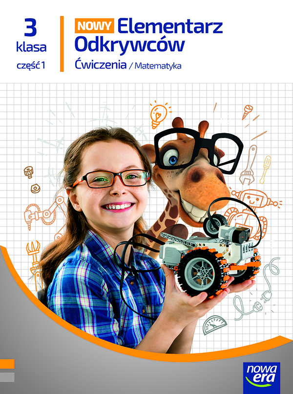 Elementarz Odkrywców Matematyka klasa 3 część 1 Nowa Era – okładka zeszytu ćwiczeń