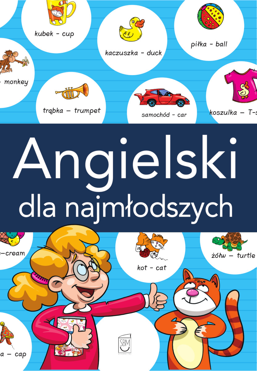 Ilustrowany słowniczek do nauki angielskiego SBM w formacie 235x164x1 mm