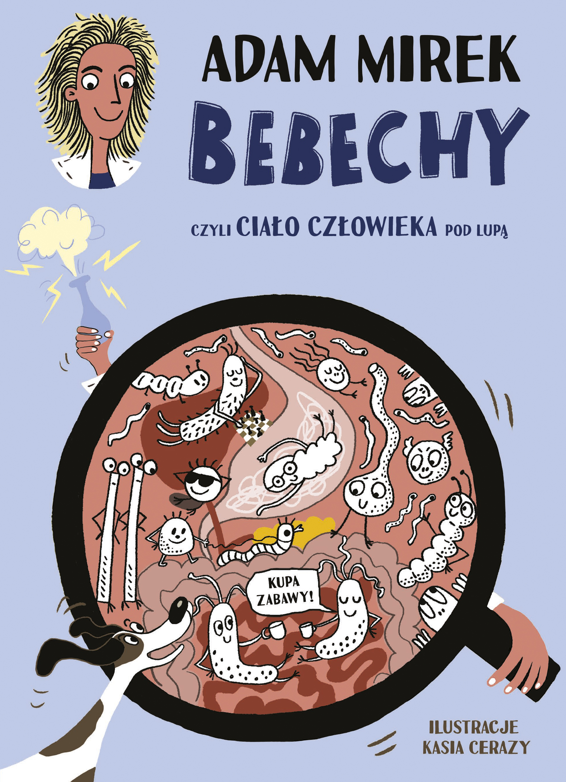 Bebechy książka edukacyjna o ciele człowieka Znak Emotikon 288 stron