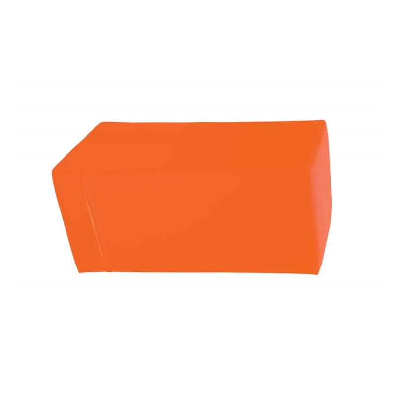 Prostopadłościan pomarańczowy EDUFIT 30x30x60 cm, widok z przodu