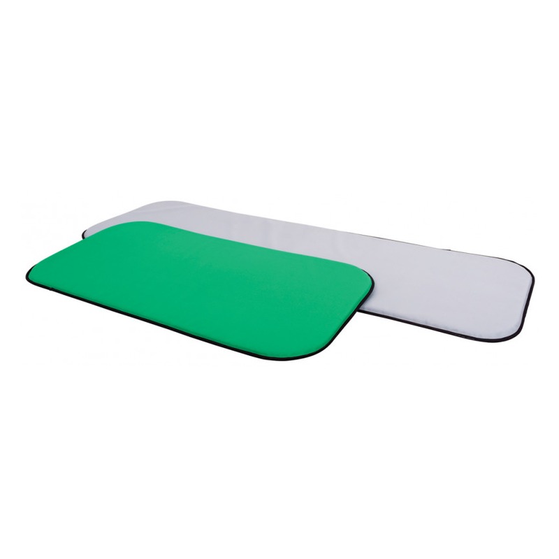 Rozłożony materac piankowy 180 x 60 cm, grubość 3 cm, widok z boku z wyraźną fakturą materiału Kodura