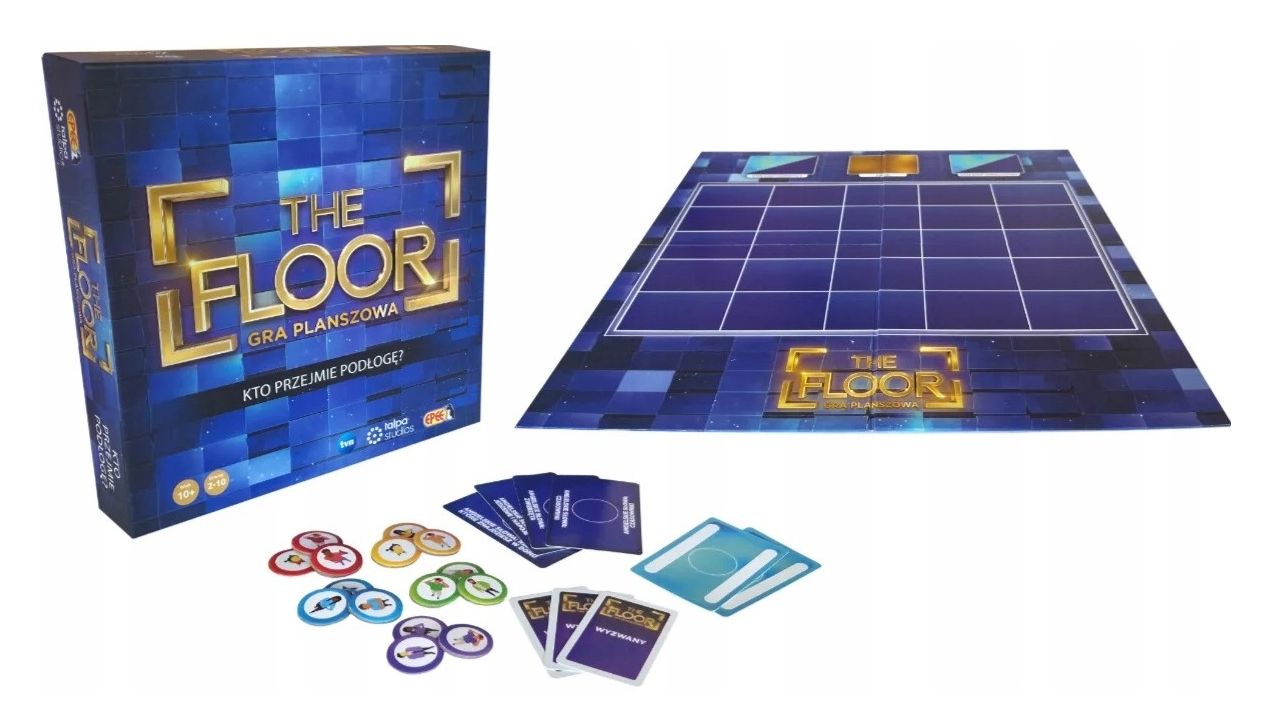 Plansza do gry The Floor - quizowa gra planszowa Epee