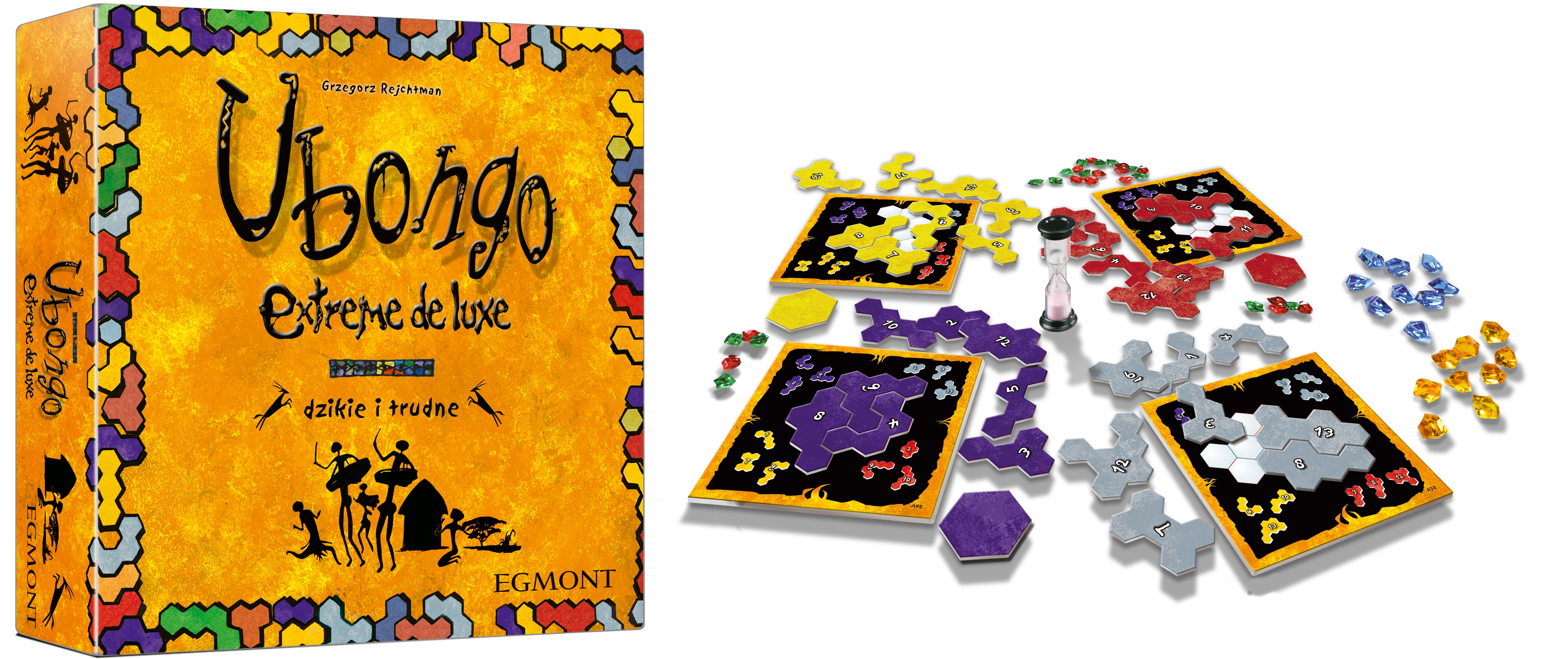 Ubongo Extreme De Luxe logiczna gra rodzinna Egmont PAP