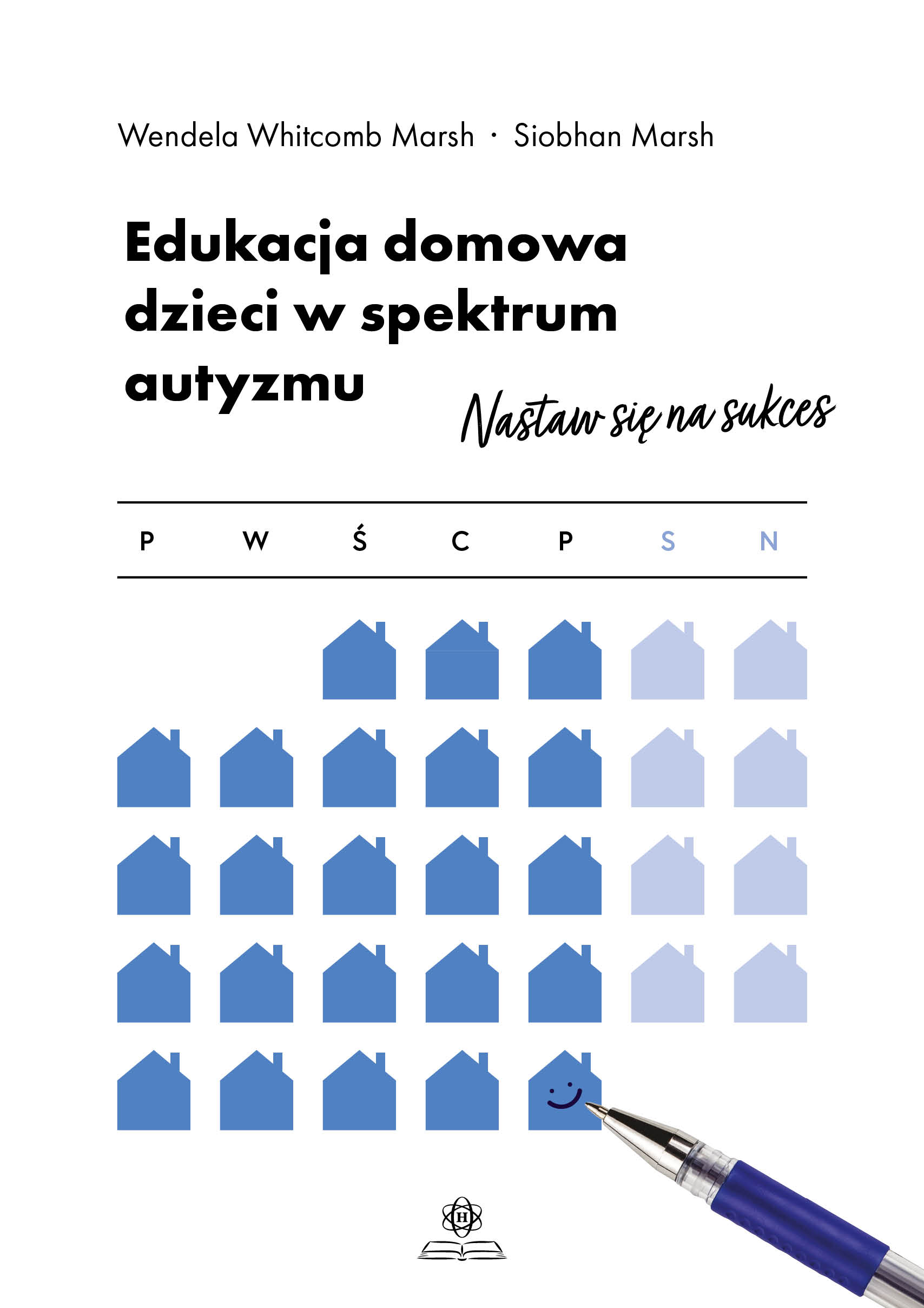 Edukacja domowa dzieci w spektrum autyzmu - poradnik HARMONIA na białym tle