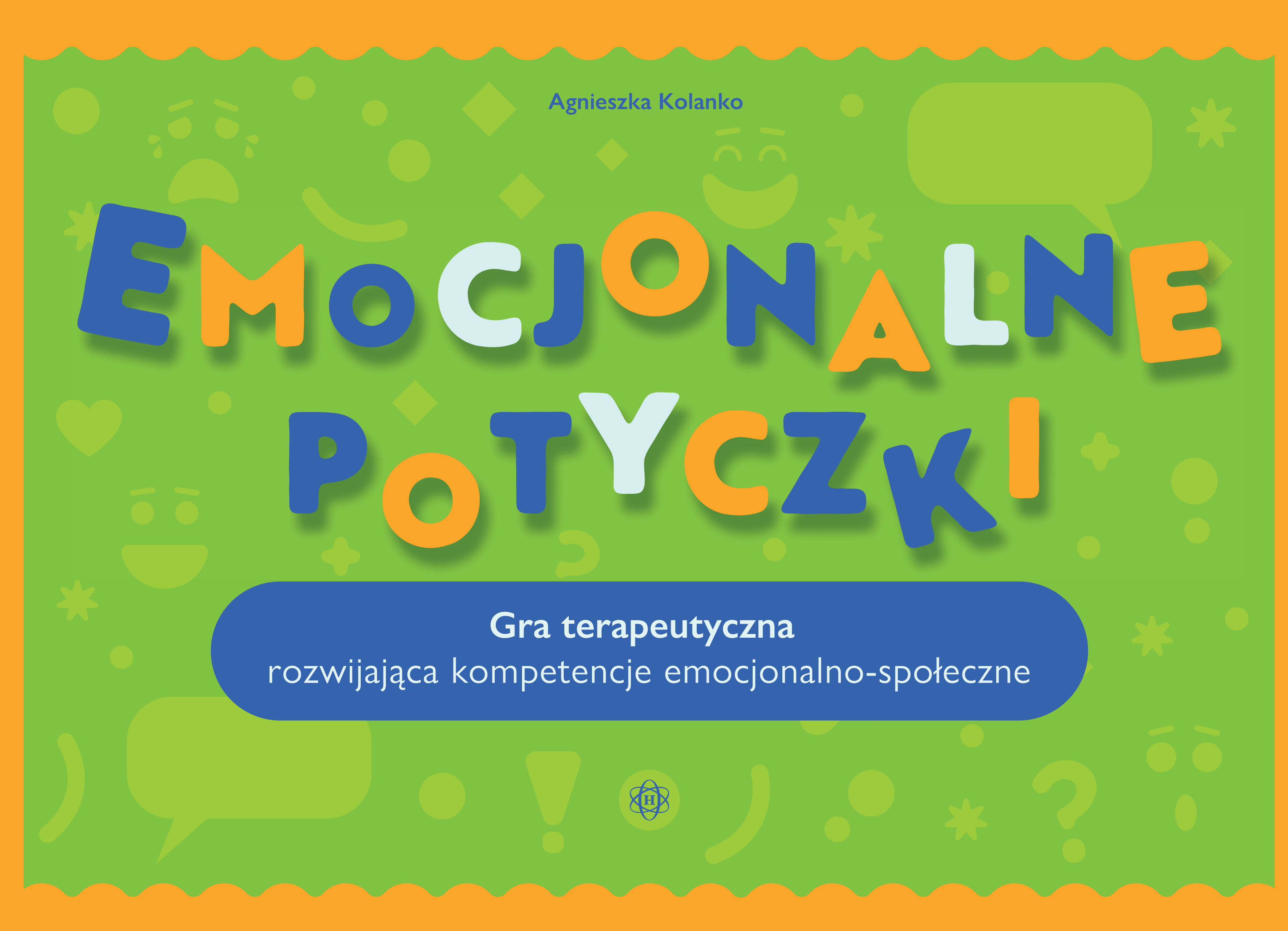 Gra terapeutyczna Emocjonalne potyczki z 112 kartami od Harmonia podręczniki